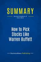 Summary: How to Pick Stocks Like Warren Buffett, Review and Analysis of Vick's Book