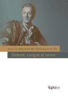 Diderot, Langue et savoir