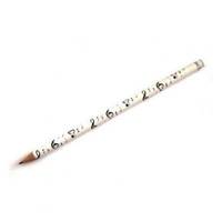 Single 100 White Music Notes Design HB Pencil