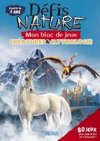 Défis nature - blocs jeux Bloc jeux   Défis Nature   Créatures&Mythologie   7+