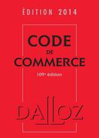 Code de Commerce 2014, 109e édition 