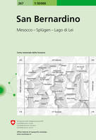 Carte nationale de la Suisse, 267, San Bernardino 267