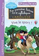 Premières lectures syllabiques CP Niv 3 - Vive le sport !