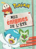 Pokémon - Mes énigmes de l'été, Activités et autocollants