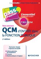 Pass'Foucher - QCM d'entrée dans la fonction publique 3e édition