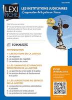 Les institutions judiciaires (3ème édition), L’ organisation de la justice en France