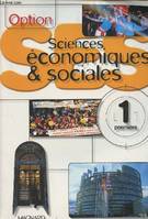 Option sciences économiques & sociales, première