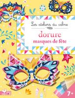 Masques à dorer - pochette avec accessoires