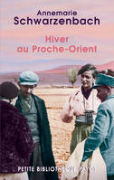 Hiver au Proche-Orient, journal d'un voyage