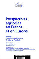 Perspectives agricoles en France et en Europe