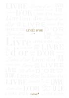 Livre d'or Blanc grand