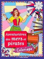 Coloriage, Aventurières des mers, pirates et corsaires