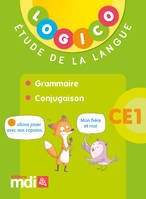 Pochette Logico Grammaire et conjugaison CE1 / Édition 2018 - 3422