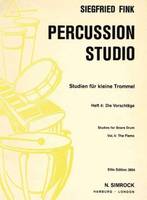 Studies for Snare Drum, Die Vorschläge. Side/Snare drum.