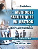 METHODES STATISTIQUES  EN GESTION  (+ BROCHURE DE SYNTHESE) (5. ED.)