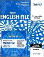 New English File Pre-Intermediate: Workbook with Answer Booklet and Multirom Pack, Ex+corr+MultiROM