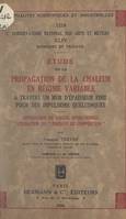 Étude de la propagation de la chaleur en régime variable à travers un mur d'épaisseur finie pour des impulsions quelconques, Application du calcul opérationnel, utilisation du produit de composition