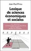 Lexique de sciences économiques et sociales