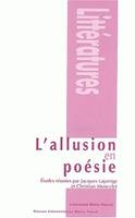 L'allusion en poésie, [colloque international, Clermont-Ferrand, octobre 2000]