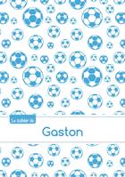 Le cahier de Gaston - Petits carreaux, 96p, A5 - Football Marseille