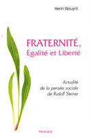 Fraternité, Égalité et Liberté, Actualité de la pensée sociale de Rudolf Steiner