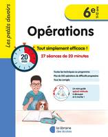 Les petits devoirs - Opérations 6e