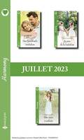 Pack mensuel Harmony - 3 romans (Juillet 2023)