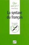 Syntaxe du francais (la)