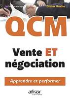 QCM Vente et négociation, Apprendre et performer