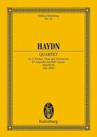 Quatour à cordes Mib majeur, Tost Quartets II No. 6. op. 64/6. Hob. III: 68. string quartet. Partition d'étude.