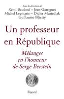 Un professeur en République, Mélanges en l'honneur de Serge Berstein