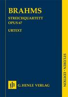 Streichquartett Op.67, Urtext Edition