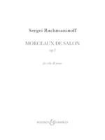 Morceaux de salon, op. 2. cello and piano.