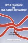 Revue française de civilisation britannique, vol. XII(3)/automne 2003, La ville victorienne