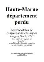 Haute-Marne département perdu