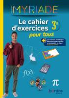 Myriade Maths 3e 2024 Cahier d'exercices pour tous