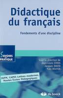 Didactique du français, Fondements d'une discipline