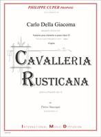 Fantaisie pour clarinette et piano opus 83, D'après cavalleria rusticana de pietro mascagni