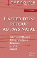 Fiche de lecture Cahier d'un retour au pays natal de Césaire (Analyse littéraire de référence et résumé complet)