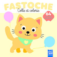 Le Chat - Fastoche colle et colorie