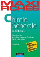 Maxi fiches de Chimie générale - 2e éd., 83 fiches