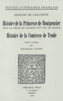 Histoire de la Princesse de Montpensier sous le règne de Charles IXe Roi de France, Histoire de la Comtesse de Tende