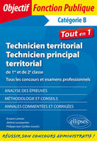 Technicien territorial et technicien principal de 1re et de 2e classe. Tous les concours et examens professionnels