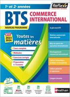 Tout en un BTS Commerce International Réflexe - 2022