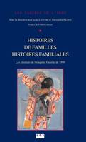 Histoire de familles, histoires familiales, Les résultats de l’enquête Famille de 1999