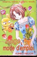 3, Ange, mode d'emploi - Tome 3 - Collection Vegetal Manga Shoten.