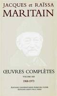 Oeuvres complètes Maritain XIII