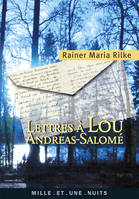 Lettres à Lou-Andreas Salomé