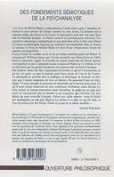 Des fondements sémiotiques de la psychanalyse, Peirce après Freud et Lacan suivi de Logique des Mathématiques de C.S. Peirce