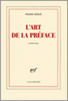 L'art de la préface, anthologie